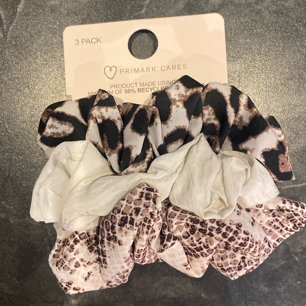 3 Pack Hair Scrunchies
